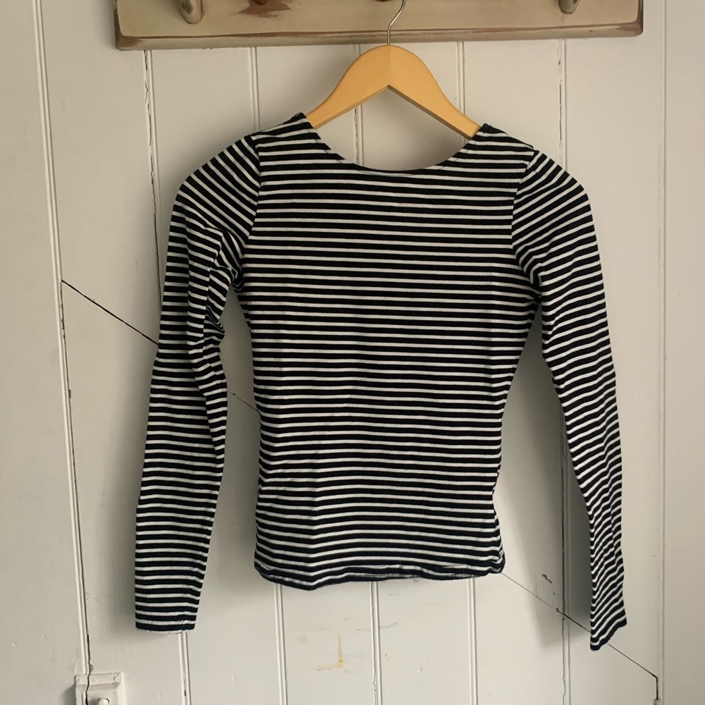 & Other Stories Striped Long-Sleeve Shirt